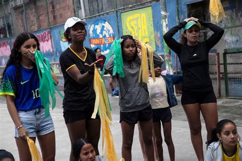 Shock and sadness in Rio favela after Brazil’s early elimination from Women’s World Cup
